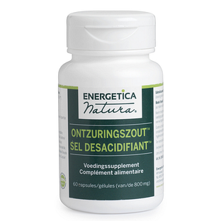 Energetica Natura Ontzuringszout Capsules 60CP