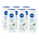 Nivea Douchecrème Aloë Voordeelverpakking 6x250ML