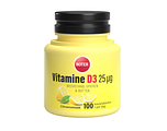 Roter Vitamine D3 25µg Citroensmaak Kauwtabletten 100TB
