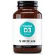 Viridian Vitamin D3 3000IU Capsules 60VCP