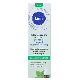 Linn Xylometazoline 1mg/ml Menthol Neusspray 10ML