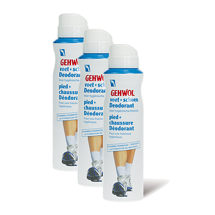 Gehwol Voet En Schoen Deodorant Spray 150ml 3-pack 3x150ML