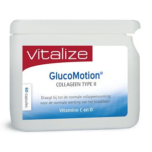 Vitalize GlucoMotion Collageen Type II Capsules 60CP