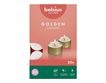 Bolsius Theelicht Golden Lights Wit 8 Uur 30ST