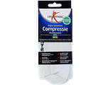 Lucovitaal Koper Geweven Compressie Steunkousen Wit 36-41 1PR