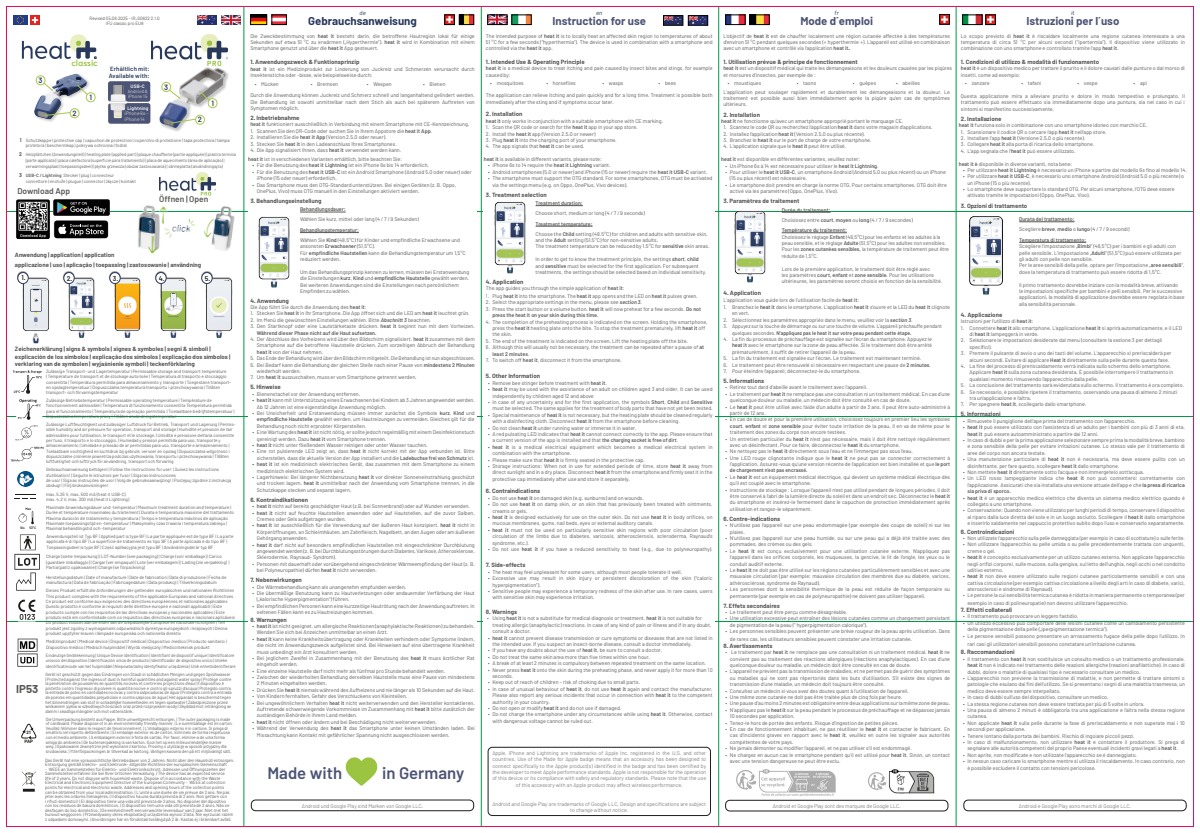 USB-C Insect Bite Healer afbeelding van document #1, instructions