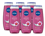 Nivea Waterlily & Oil Douchegel Voordeelverpakking 6x250ML