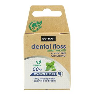 SenceFresh Freshmint Flosdraad Vegan 50M 1ST