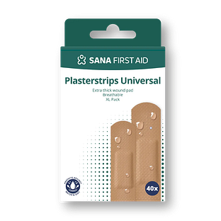 Sana First Aid Waterafstotend Pleisterstrips 40ST
