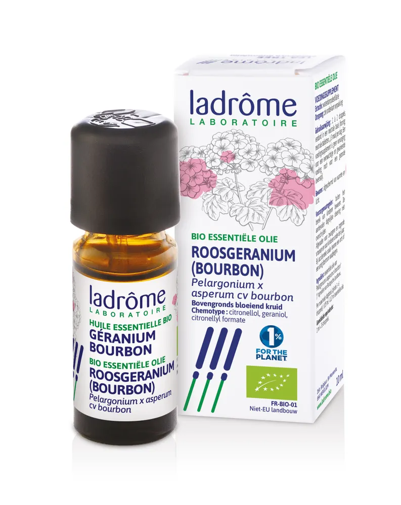 Ladrôme Roosgeranium Olie Bio afbeelding