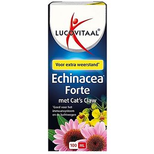 Lucovitaal Echinacea Forte met Cat's Claw Druppels 100ML