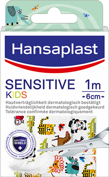 Hansaplast Pleisters Sensitive Kids 1m x 6cm afbeelding