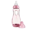 Difrax Easy Grip Bottle 6+ Months Raspberry 1ST