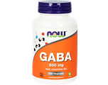 NOW GABA 500mg Capsules 100CP NOW GABA 500mg Capsules 100CP