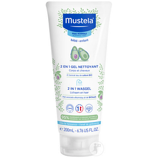 Mustela Baby 2-in-1 Wasgel 200ML