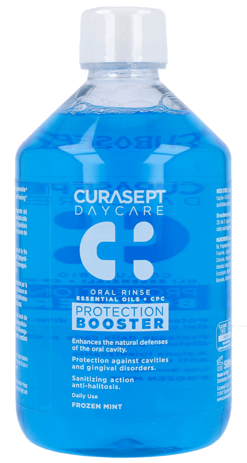 Curasept Daycare Oral Rinse Protection Booster - Frozen Mint afbeelding