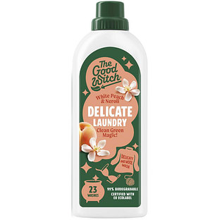 The Good Witch Wol Wasmiddel Delicate White Peach & Neroli 1LT The Good Witch Wol Wasmiddel Delicate White Peach & Neroli 1LT