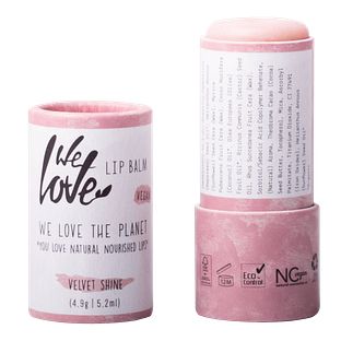 We Love The Planet We Love Lipbalm Velvet Shine - Vegan 4,9GR We Love The Planet We Love Lipbalm Velvet Shine - Vegan 4,9GR