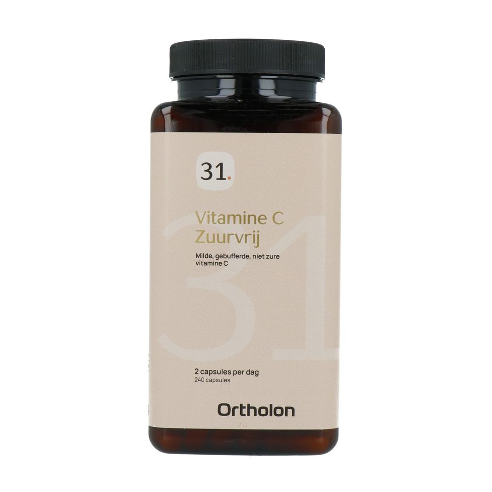 Ortholon Vitamine C Zuurvrij Capsules