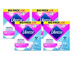 Libresse Dailies V-Protection Regular Inlegkruisjes Multiverpakking 4x58ST