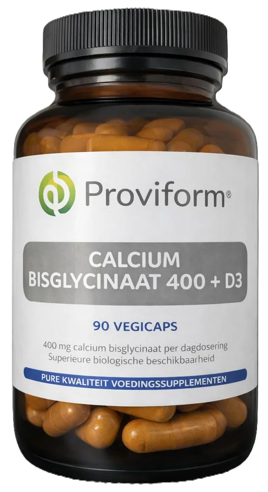 Proviform Calcium Bisglycinaat 400 +D3 Capsules