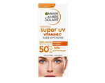Garnier Ambre Solaire Super UV - Vitamine C* Anti-Pigmentvlekken Fluid SPF 50+ 40ML Garnier Ambre Solaire Super UV - Vitamine C* Anti-Pigmentvlekken Fluid SPF 50+ 40ML