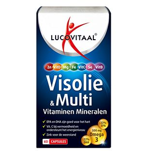 Lucovitaal Multi & Visolie Capsules 60CP