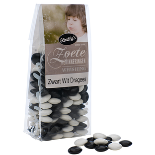 Kindly Zwart Wit Dragees 170GR