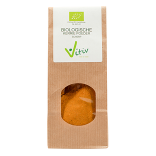 Vitiv Biologische Kerrie Poeder Scherp 50GR Vitiv Biologische Kerrie Poeder Scherp 50GR