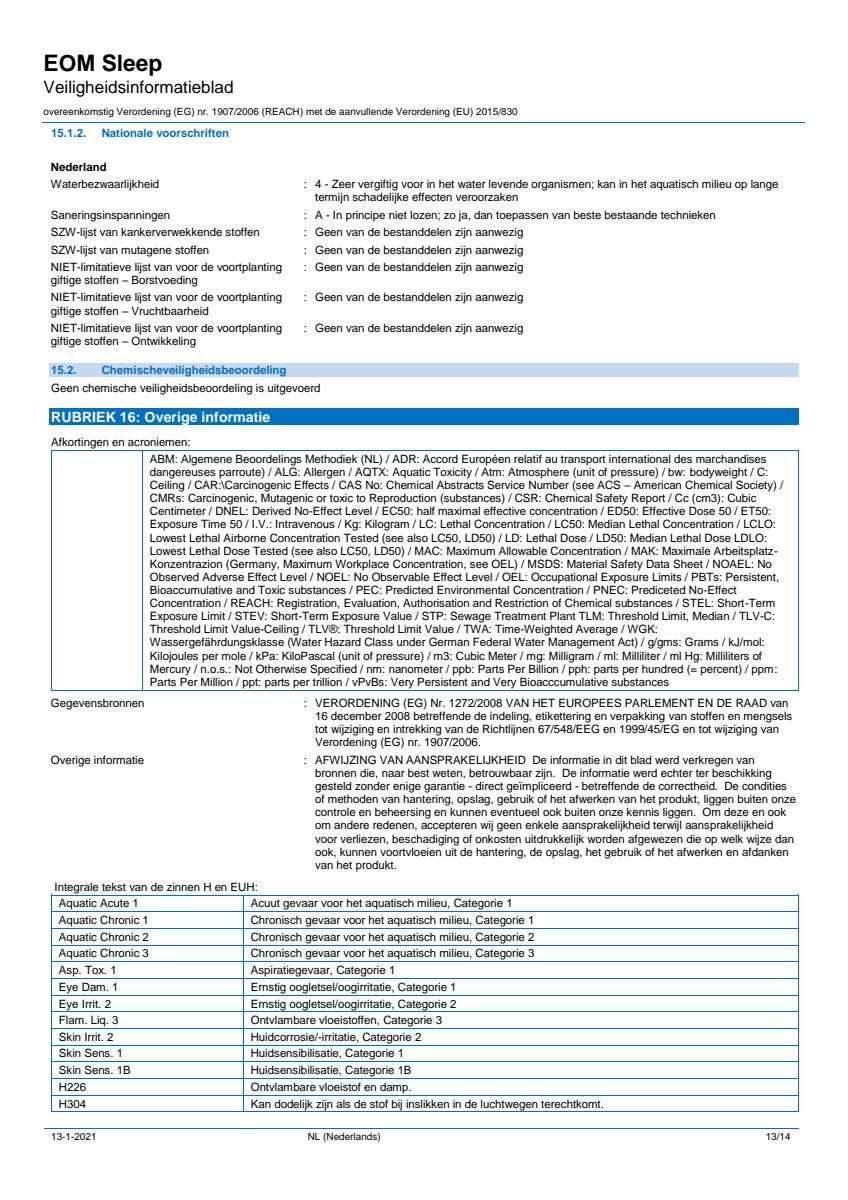 Essentiële Olie Sleep Well afbeelding van document #13, label