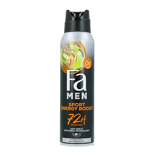 Fa Men Sport Energy Boost Antiperspirant Spray 150ML Fa Men Sport Energy Boost Antiperspirant Spray 150ML