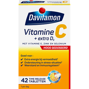 Davitamon Vitamine C Time Release Tabletten 42TB