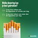 Nicorette Kauwgom 4mg Menthol Mint 30ST Model op spinningsfiets Nicorette Kauwgom 4mg Menthol Mint