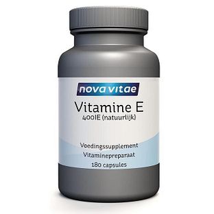 Nova Vitae Vitamine E 400iu Capsules 180CP