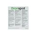 Dronspot 60mg/15mg Spot On Ontwormingsmiddel Voor Middelgrote Katten Pipet 2ST Achterkant verpakking