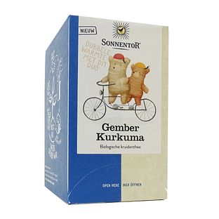 Sonnentor Gember Kurkuma Kruidentheezakjes 18ST