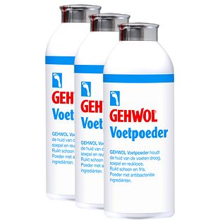 Gehwol Voetpoeder Voordeelverpakking 3x100GR Gehwol Voetpoeder Voordeelverpakking 3x100GR