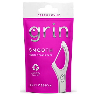 Grin Smooth Floss Picks 36ST