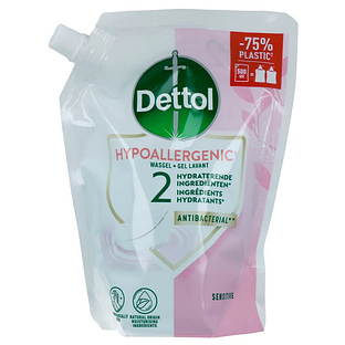 Dettol Hypoallergenic Wasgel Sensitive Navulling 500ML