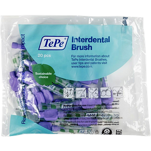 TePe Interdentale Rager Original Paars 1,1 mm 20ST TePe Interdentale Rager Original Paars 1,1 mm 20ST