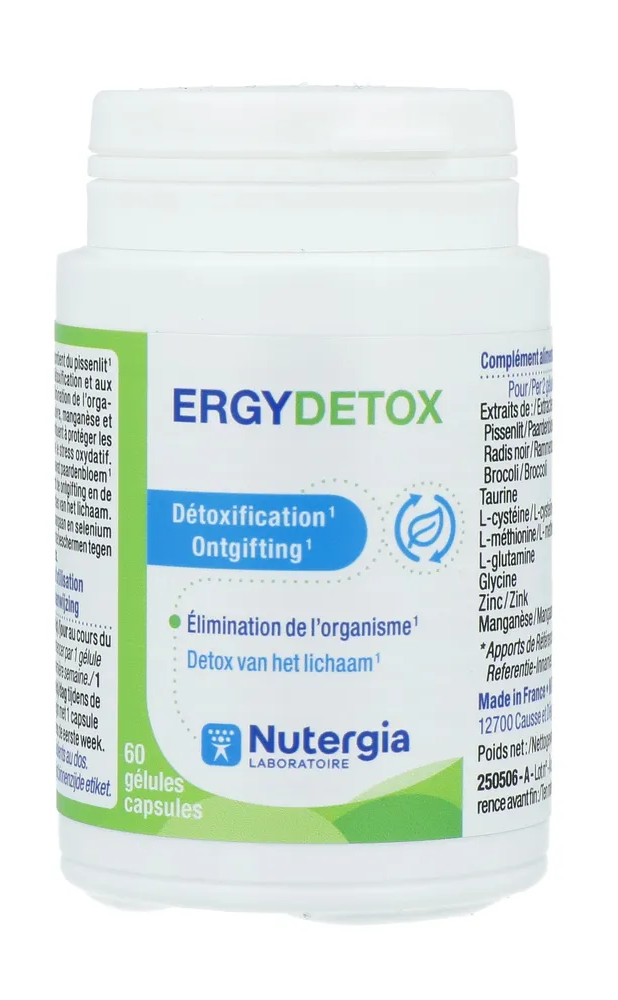 Nutergia Ergydetox Capsules