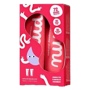 Nuud Natural Deodorant 2-Pack 40ML