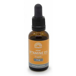 Mattisson HealthStyle Vitamine D3 Vegan Druppels 25ML