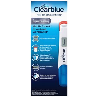 Clearblue Zwangerschapstest Digitaal Ultravroeg 2ST
