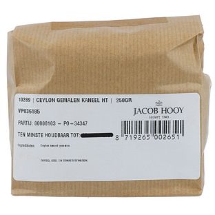Jacob Hooy Kaneel Ceylon Gemalen 250GR