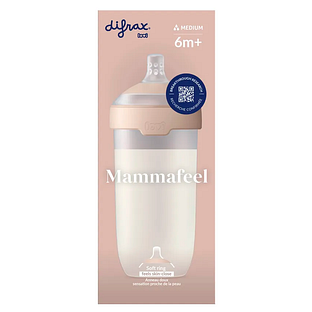 Difrax Lovi Mammafeel Babyfles 330ml 1ST