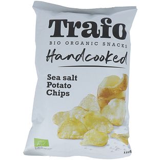 Trafo Chips Handcooked Zout bio 125GR