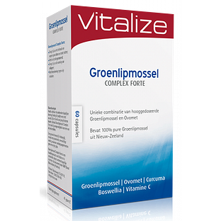Vitalize Groenlipmossel Complex Forte Capsules 60CP