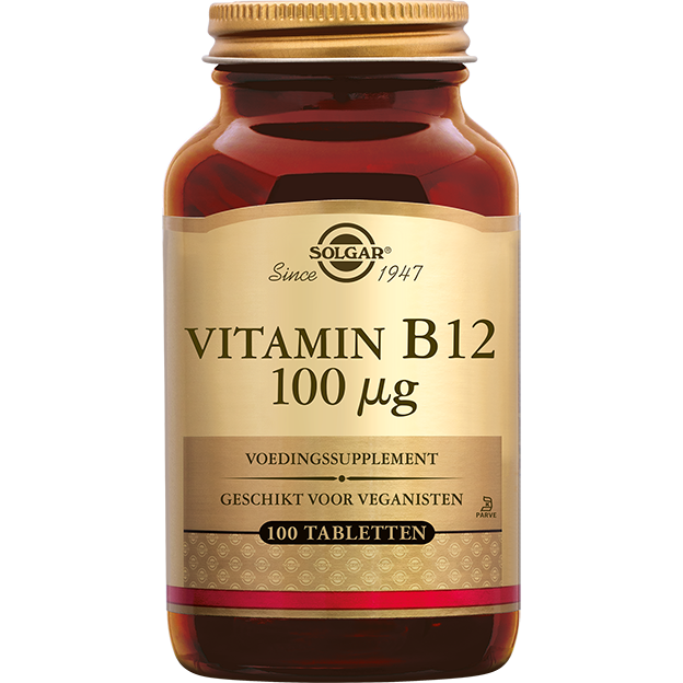 Solgar Vitamine B-12 100 mcg Tabletten 100TB