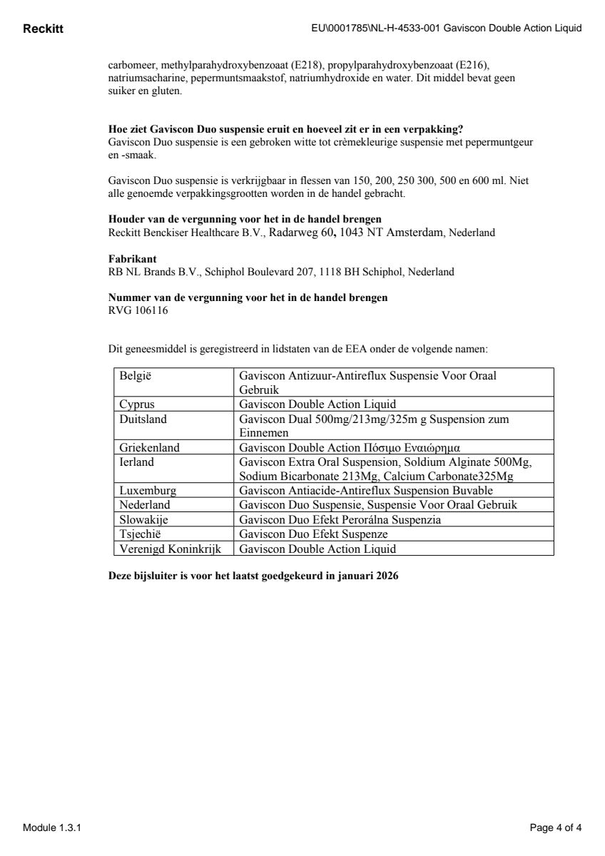 Duo Suspensie afbeelding van document #4, leaflet